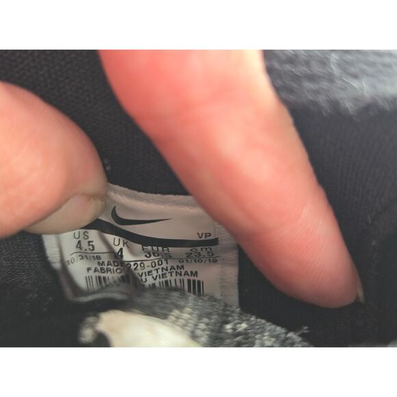 Nike Zoom KD 12 “The Day One” Black/Pure Platinum/White #AR4229-001 sz 4.5Y - Picture 8 of 8